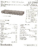 Technics - ST-Z990-Technical-specification 